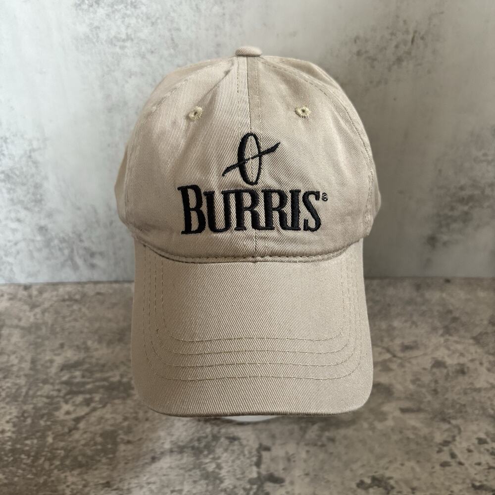 Burris Scopes Tan Baseball Hat Shooting Optics Hunting Cap